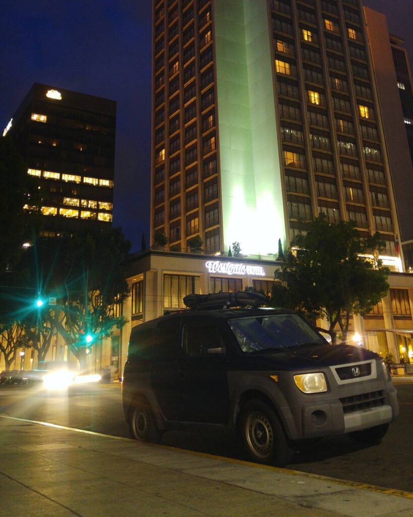 Stealth camping on the streets of San Diego. This is how to start van life.