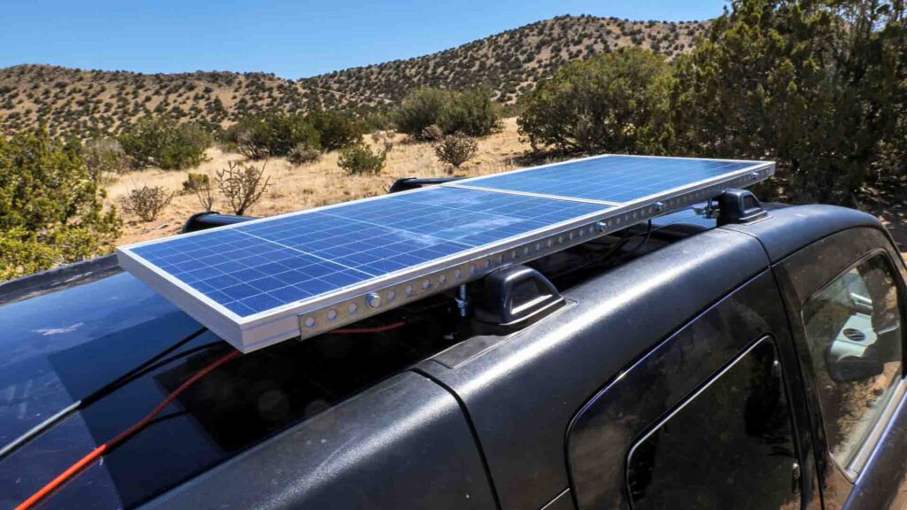 Honda Element camper solar setup