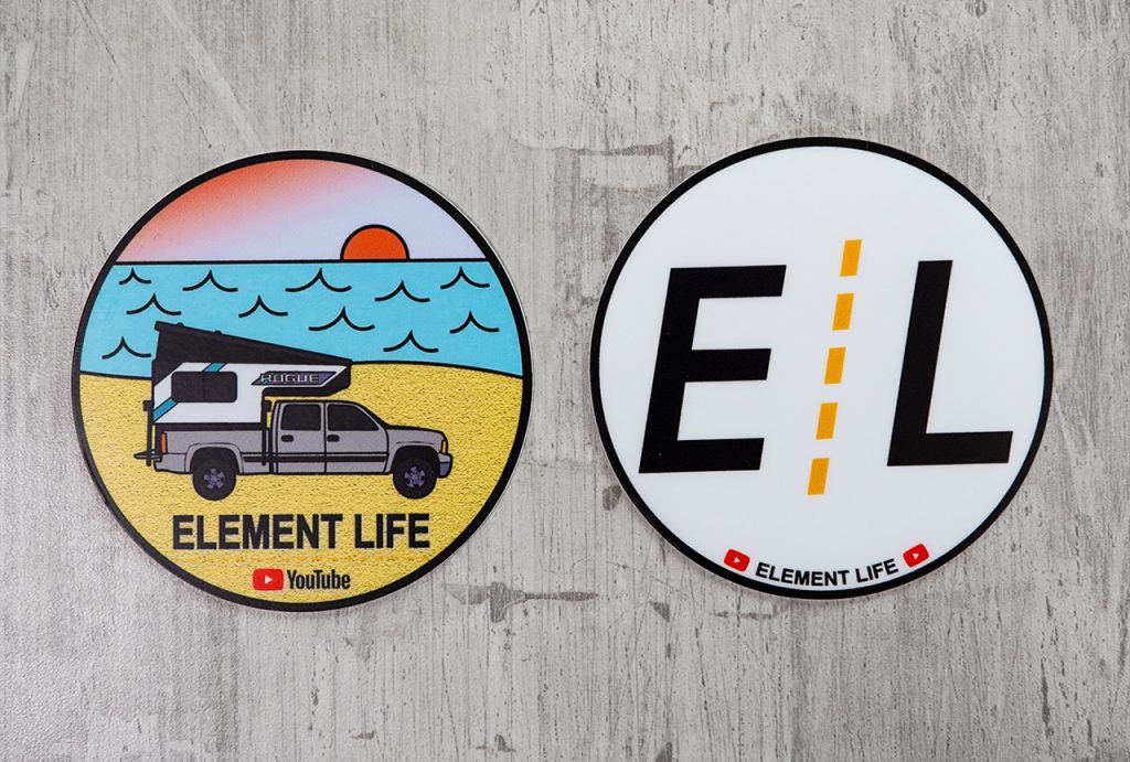 Support element life with new stickers available now!